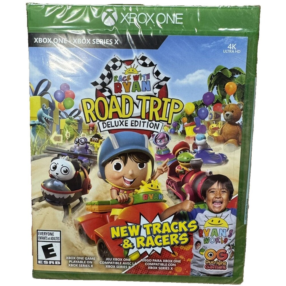 Outright Games Race With Ryan Road Trip Deluxe Edition Xbox One NEW